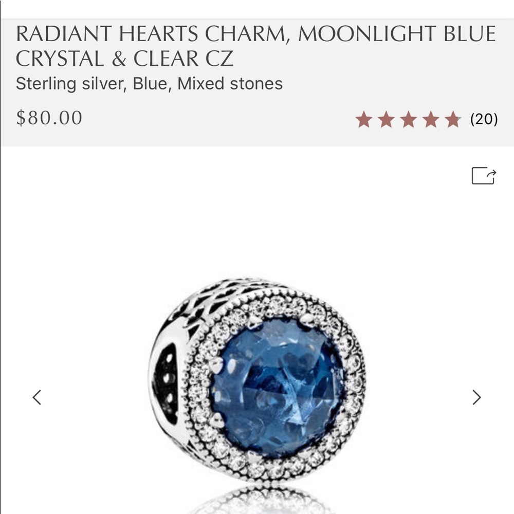 Pandora Charm